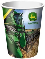 John Deere Green Tractor Farm Theme Kids Birthday Party 9 Oz. Paper Cups John Deere Green Tractor Farm Theme Kids Birthday Party 9 Oz. Paper Cups