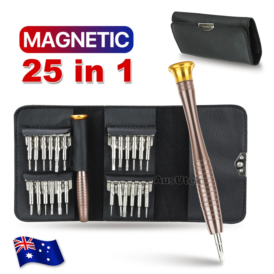 25 IN 1 REPAIR PRECISION SCREWDRIVER TORX TOOL SET LAPTOP WATCH JEWELLER FIX
