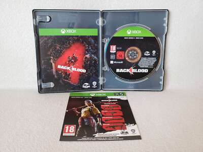 Jeu Back 4 Blood Xbox Series X & One - Version PAL Française, Neuf Sous Blister