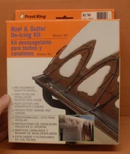 Frost King RC80 De-icing Cable Kit - Black