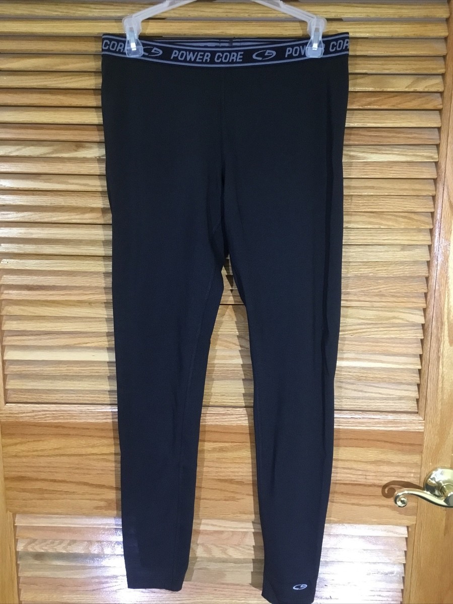 C9 By Champion Men's Size Medium Power Core Black Leggings CM-509 | eBay