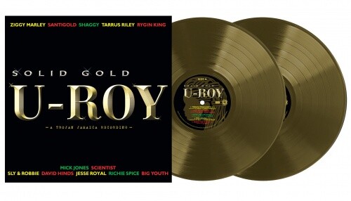 米2LP U Roy Solid Gold (2LP) 538692900 Trojan /00560 U-ROY Solid Gold 2x LP NEW COLORED VINYL Trojan Jamaica