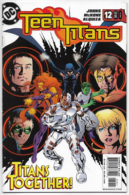 Teen Titans #12 DC Comics Johns McKone Alquiza 2004 FN/VFN