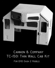 Cannon Company TC-1501 HO Dash 2 Thinwall EMD Cab Kit Detail Part 5 Offer
