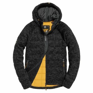 superdry storm quilted zip hood