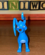 THINKWAY TOY'S NEOPET BLUE GILERT Mini PVC Figure GREAT CONDITION Rare!
