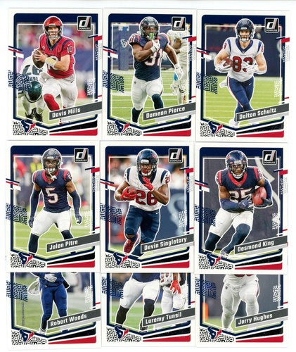 2023 Donruss NFL Football Base Team Set HOUSTON TEXANS - 第 1/1 張圖片