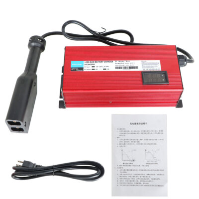 For EZGo TXT Club Car Golf Cart  Battery Charger 36 Volt 12 Amp ''D'' Style Plug