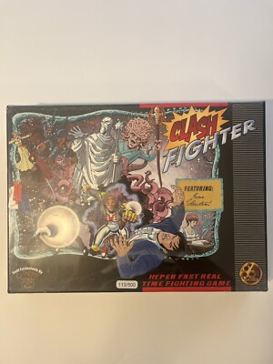 CLASH FIGHTER, RARE KICKSTARTER TOURNAMENT CARD GAME Brand New Sealed