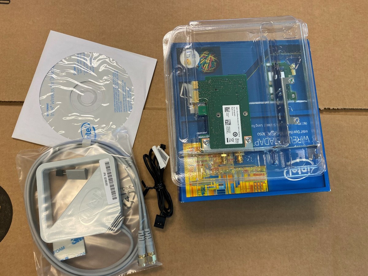 インテル Intel Dual Band Wireless-AC 7260 for Desktop 7260HMWDTX1.R Amazon.com: Intel 7260.HMW Dual Band Wireless-AC 7260