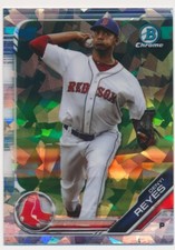DENYI REYES 2019 Bowman SAPPHIRE Chrome Draft BDC-142 Red Sox RC