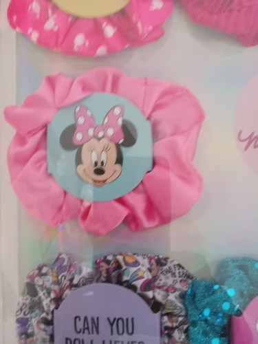 Disneys Minnie Mouse 8-teiliges Scrunchie Set Neu verschiedene Farben - Bild 6 von 9