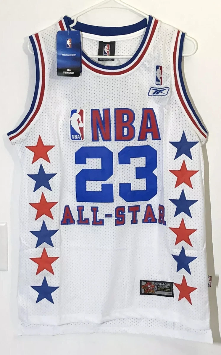 NEW Atlanta 2003 MICHAEL JORDAN NBA ALL STAR GAME JERSEY REEBOK WIZARDS  Swingman