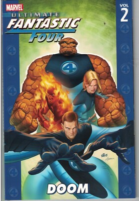 ULTIMATE FANTASTIC FOUR Vol 2 Doom TP TPB 3rd print Warren Ellis 2005 NEW NM