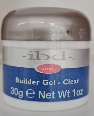 IBD Builder Gel Clear Aufbau Gel 30g 1 oz Neu USA *SALE* TPO FREE