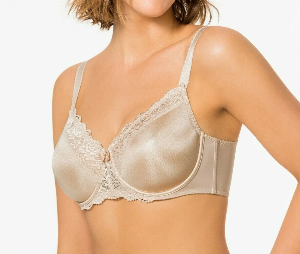 DORINA 🍀 1100 THEA Minimizer Formbügel-BH nonpadded=ungepolstert nude skin gold