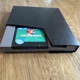 Nintendo NES PINBALL 5 Tornillos Variante con Funda Antipolvo 1987