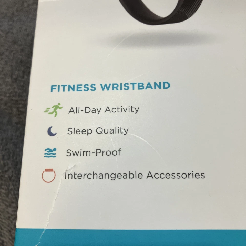 NEU Fitbit Flex 2 (FB403BK) Fitnessarmband schwarz groß & klein schwimmfest - Bild 3 von 4