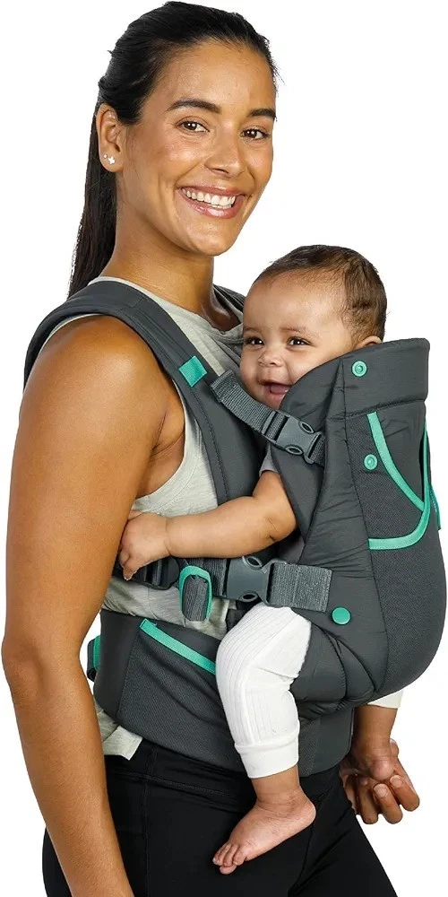 Infantino, Ergonomic Multi-Pocket Baby Carrier for Newborn to Toddler 8-40 lbs
