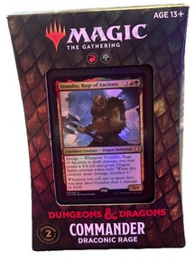 draconic rage mtg commander deck Adventures in the Forgotten Realms Commander Deck main image 0