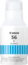 Canon GI-56C Cyan Ink Bottle - Genuine Ink - Compatible with MAXIFY GX6050/GX615