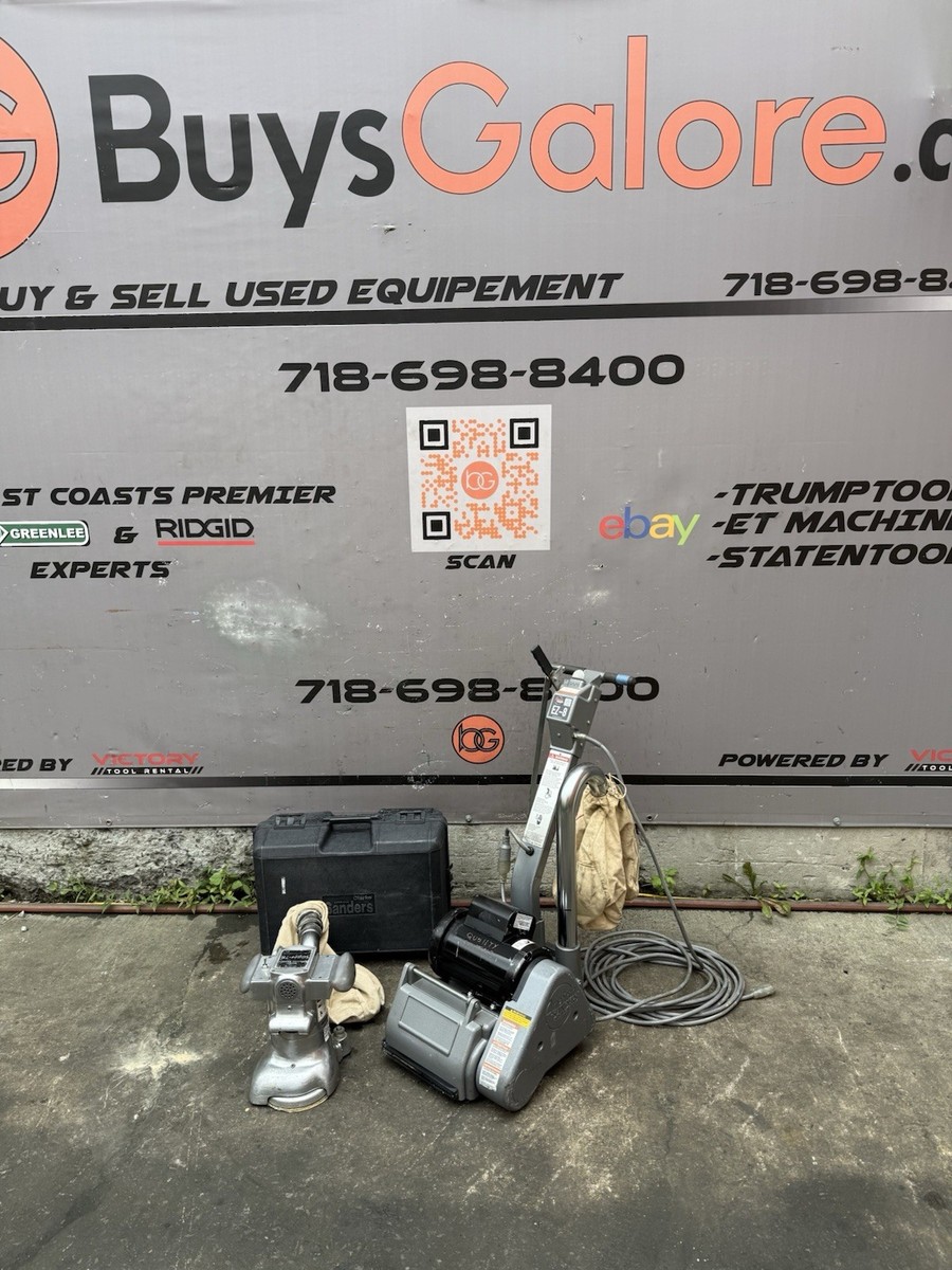 American Sanders EZ-8 Drum Floor Sander & Super 7R Edger Floor
