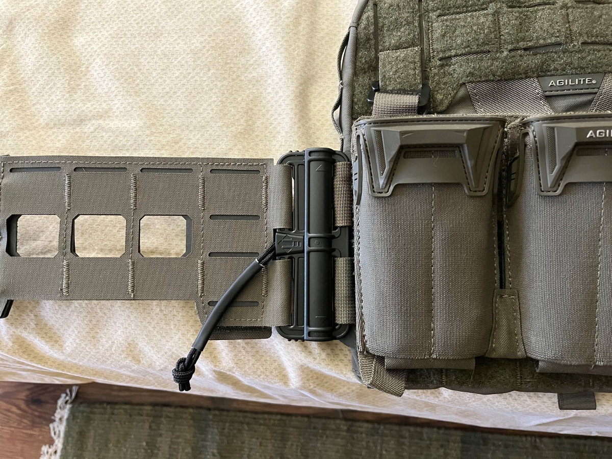 Agilite K-Zero SF Plate Carrier Ranger Green With Agilite Pincer