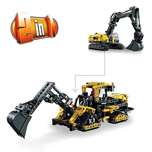 LEGO Technic Heavy Duty Excavator 42121 Toy 569pcs Bricks Construction Vehicle - Image 4 of 4