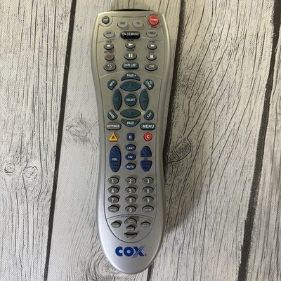 Cox URC7820 Universal Remote Control Multiple Device Pre-Owned.