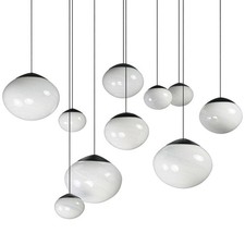 ET2 E11529-113 Nimbus 21"W Multi Light Pendant - Black