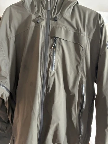 Beretta Rain Jacket with down lining with Down lining US L( 2 small holes on arm image 2