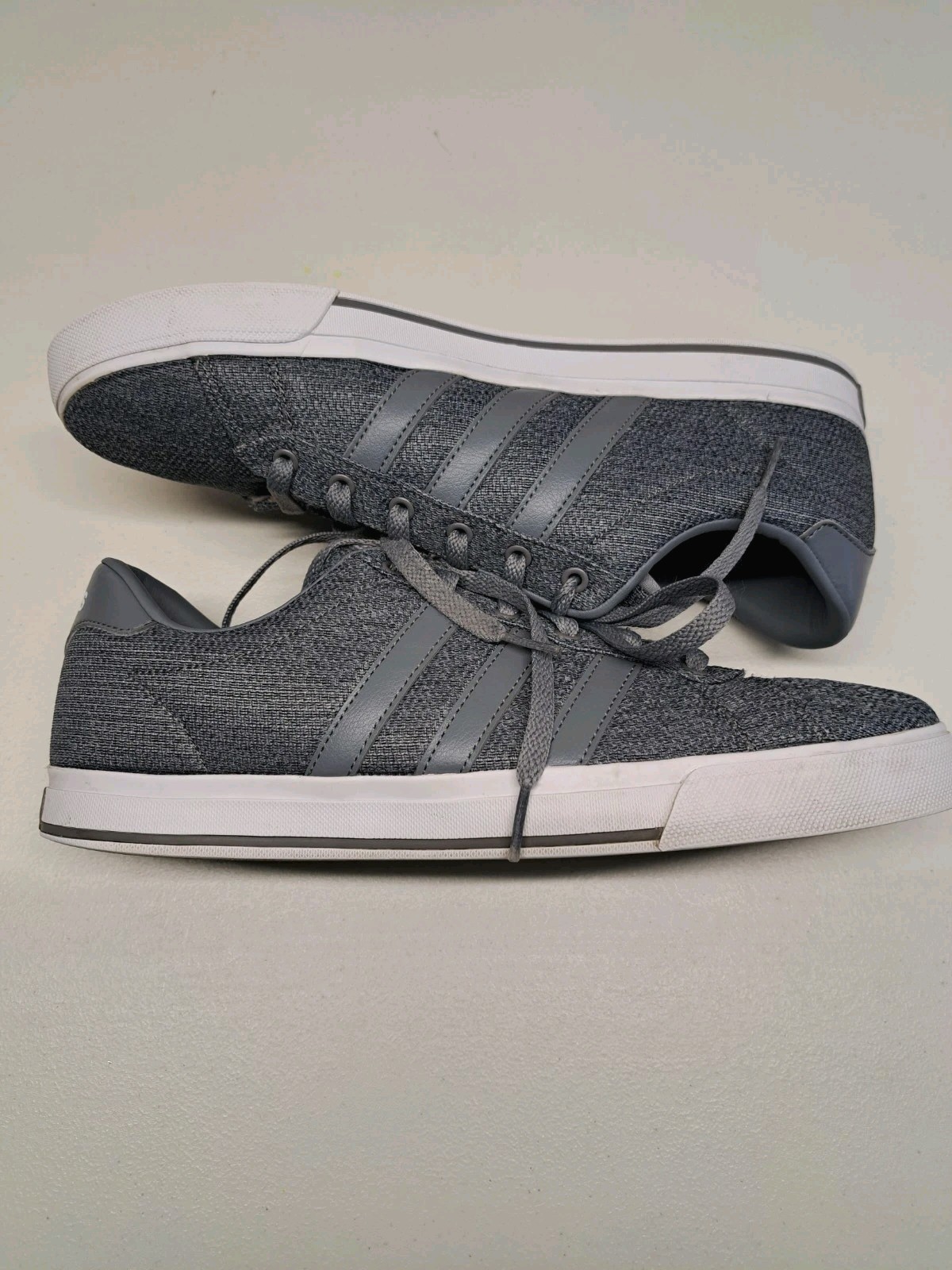 SAOLA Scarpe sneakers casual Adidas uomo Neo Cloudfoam AW4568 grigio taglia 11