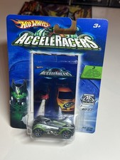 Hot Wheels AcceleRacers Racing Drones RD-03 3/9 2004 New Sealed Silver