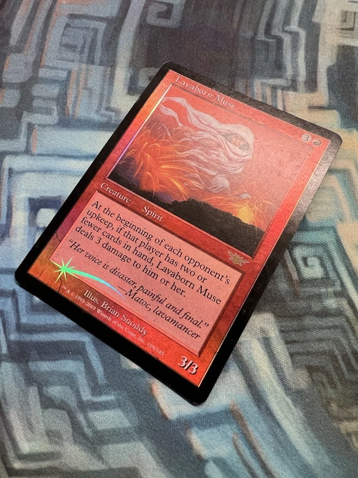 MTG Foil Lavaborn Muse EX/LP- Legions - Image 4 of 4