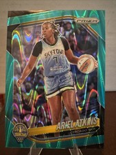 2025 Panini Prizm WNBA - Ariel Atkins Teal Seismic Prizm 21/49  Chicago Sky