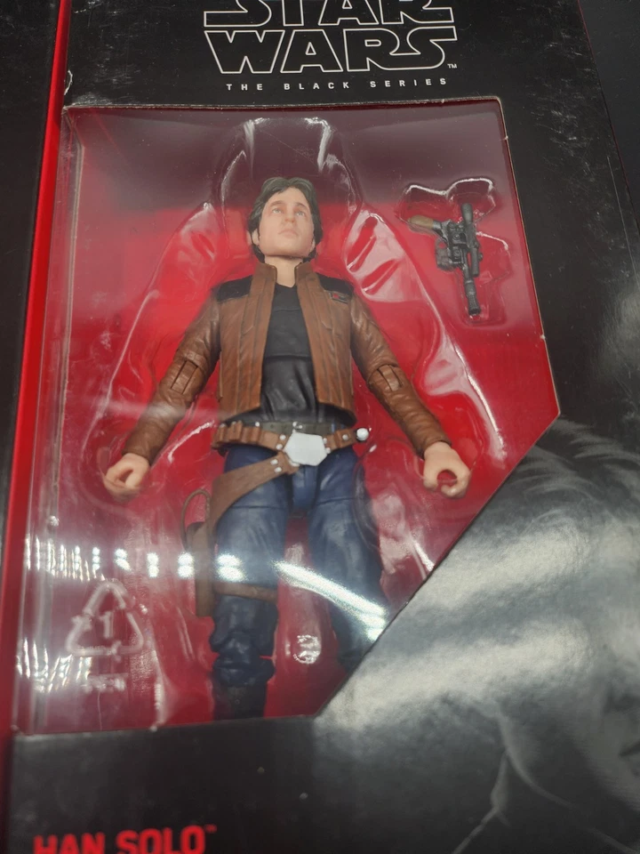 Star Wars Serie Negra Lote de 2 Range Trooper y Han Solo - Caja Dañada Foto 3 de 4