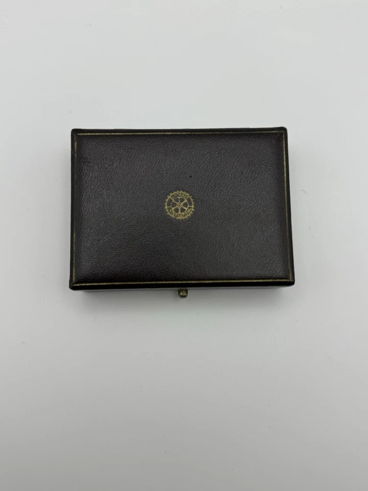 Rotary International Anstecknadel 935 Silber Emaille - H.J. Wilm Hofjuwelier - Bild 2 von 4