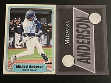 MICHAEL ANDERSON Rhode Island Rams Card