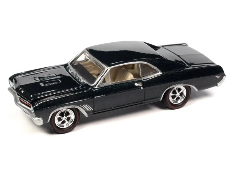 BUICK GS 400 - 1967 - verde green poly - JOHNNY LIGHTNING 1:64 - Immagine 2 di 4