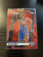 2024-25 Panini Prizm #240 Dillon Jones Prizms Red Ice