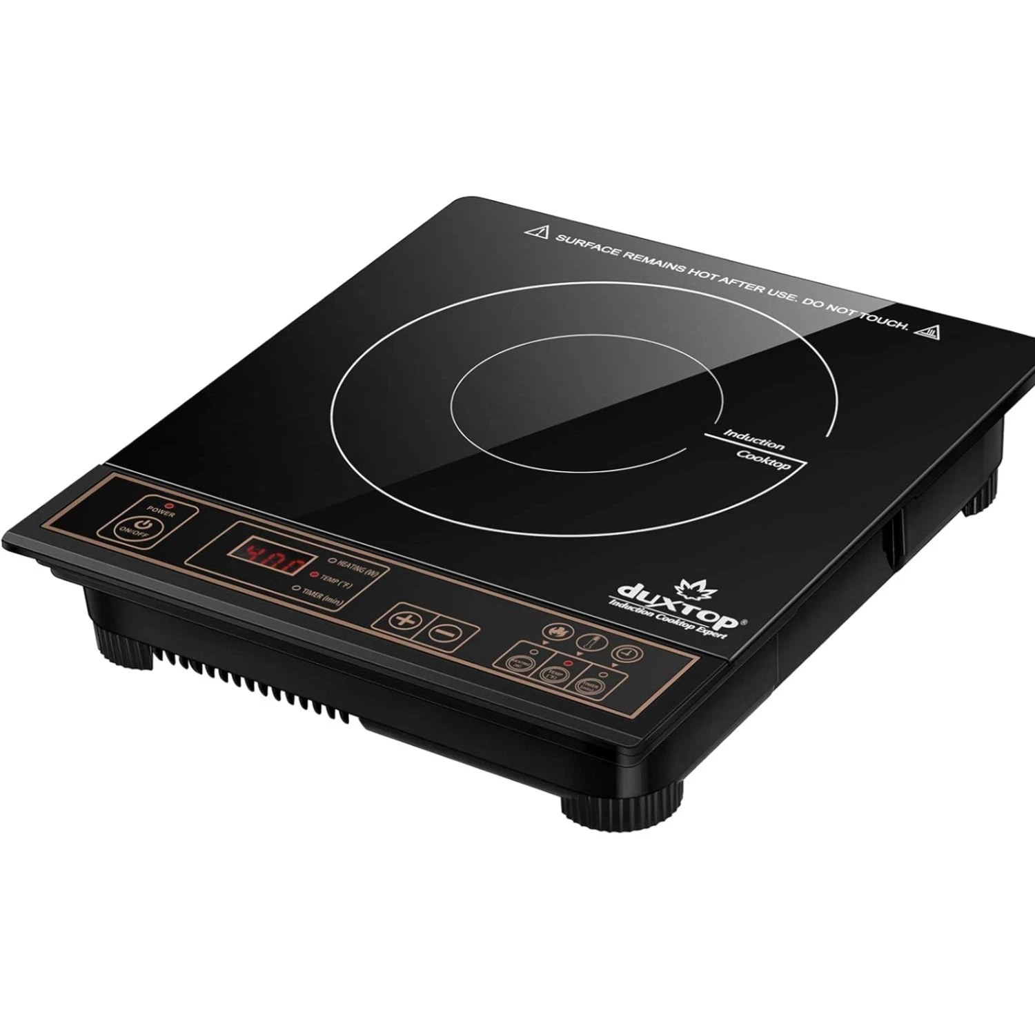 1800W Portable Induction Cooktop Countertop Burner, Gold 8100MC/