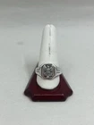 Sterling Silver 925 vintage " F.O.E"- Fraternal order of eaglesring (8.1g,sz-13)