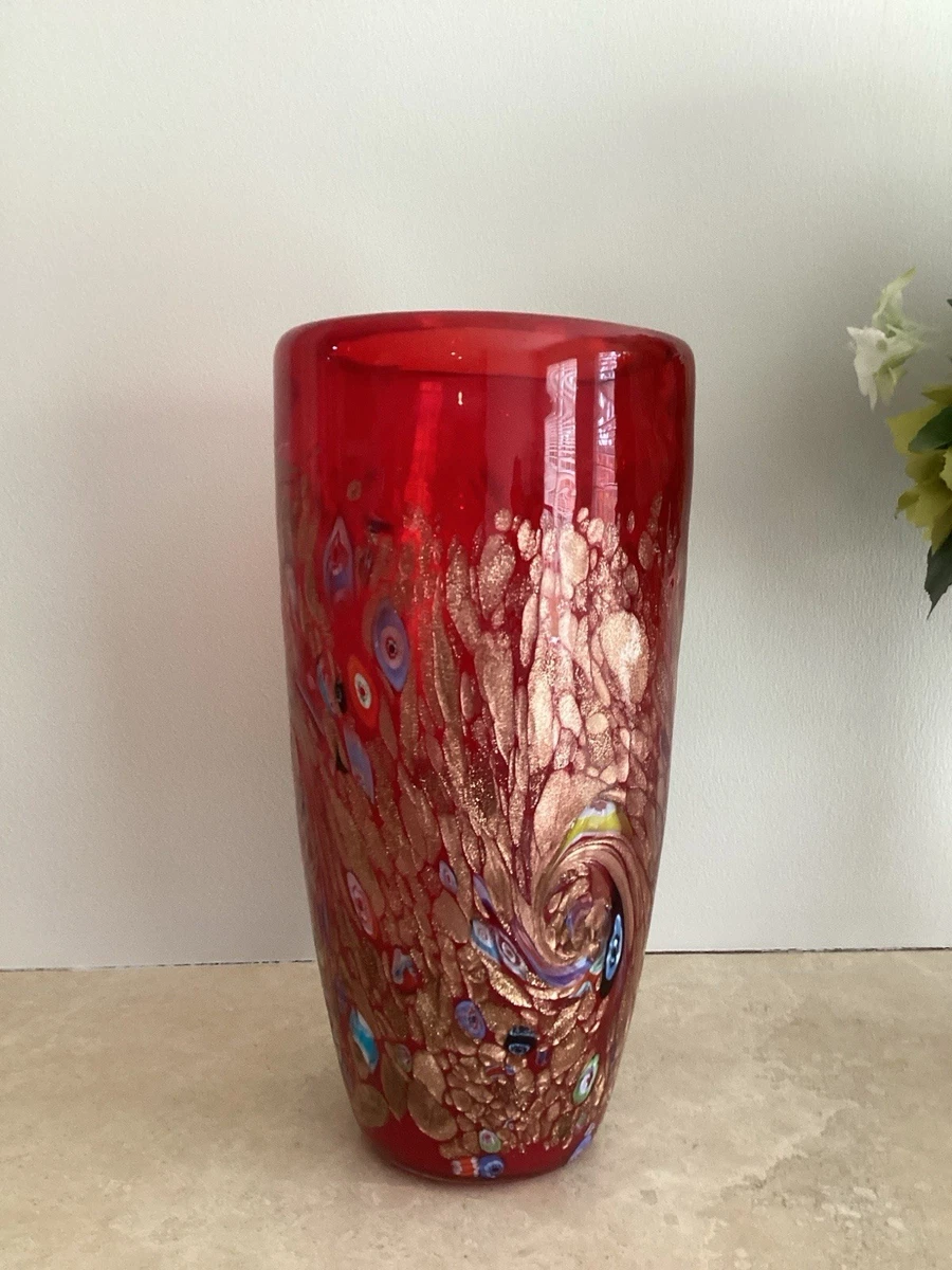 Murano Red Vases for sale | eBay