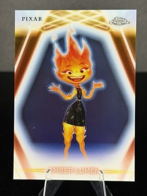2026 Topps Disney Neon - Ember Lumen [CNE-181] Chrome Neon Etch [Elemental]