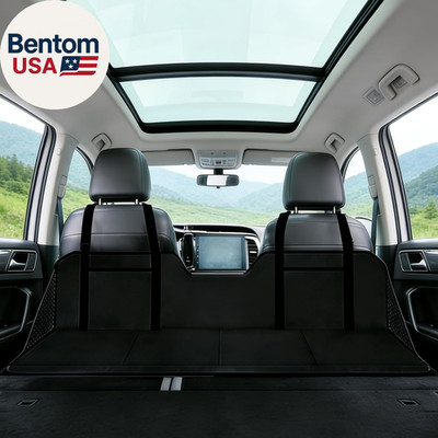 Car Camping Bed Extension Board - Foldable SUV Mattress & Back Seat Extender for