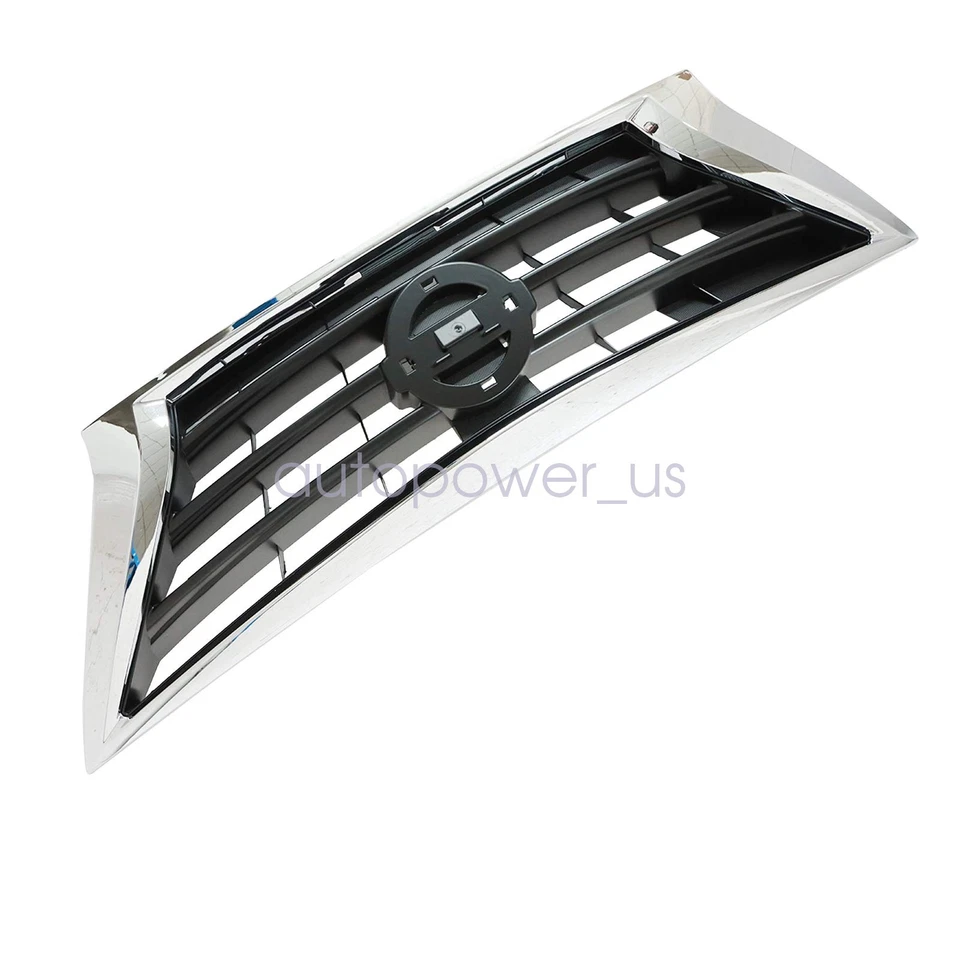 Parachoques delantero parrilla cromada para Nissan Versa 2012-2014 sedán SV SL 623103BA5A Foto 2 de 4