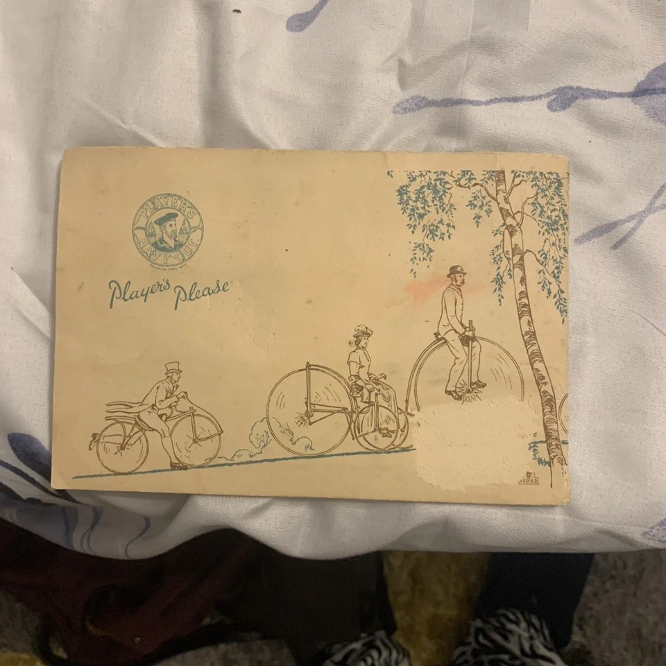 John Players Cigarette Card Album CYCLING 1839-1939 -  Full set of 50 in Album - Image 2 of 4