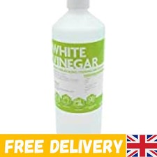 White Vinegar 1L Bottle - Food Grade for Cooking & Cleaning - Multi-Purpose Use 11.99 per litre