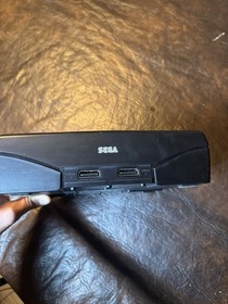 Sega Saturn MK-80000A Console Black Tested and Working  Loose Power Port