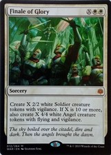 012/264 FINALE OF GLORY MYTHIC WAR OF THE SPARK MTG CARD